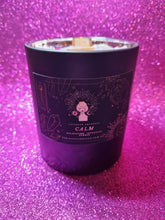 Load image into Gallery viewer, Calm Lavender Relaxation Intention Soy Candle
