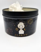Load image into Gallery viewer, &#39;CLARITY&#39; Focus Intention Candle (TRAVEL CANDLE)
