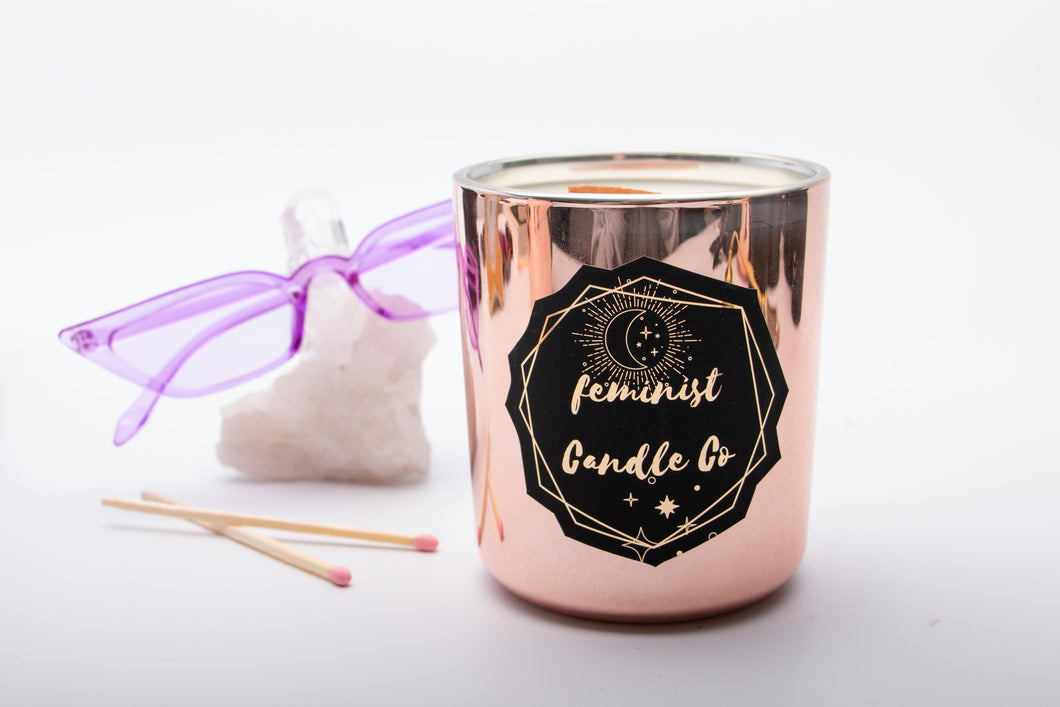 Feminist Candle Co Christmas Candle - Gingerbread and Rum