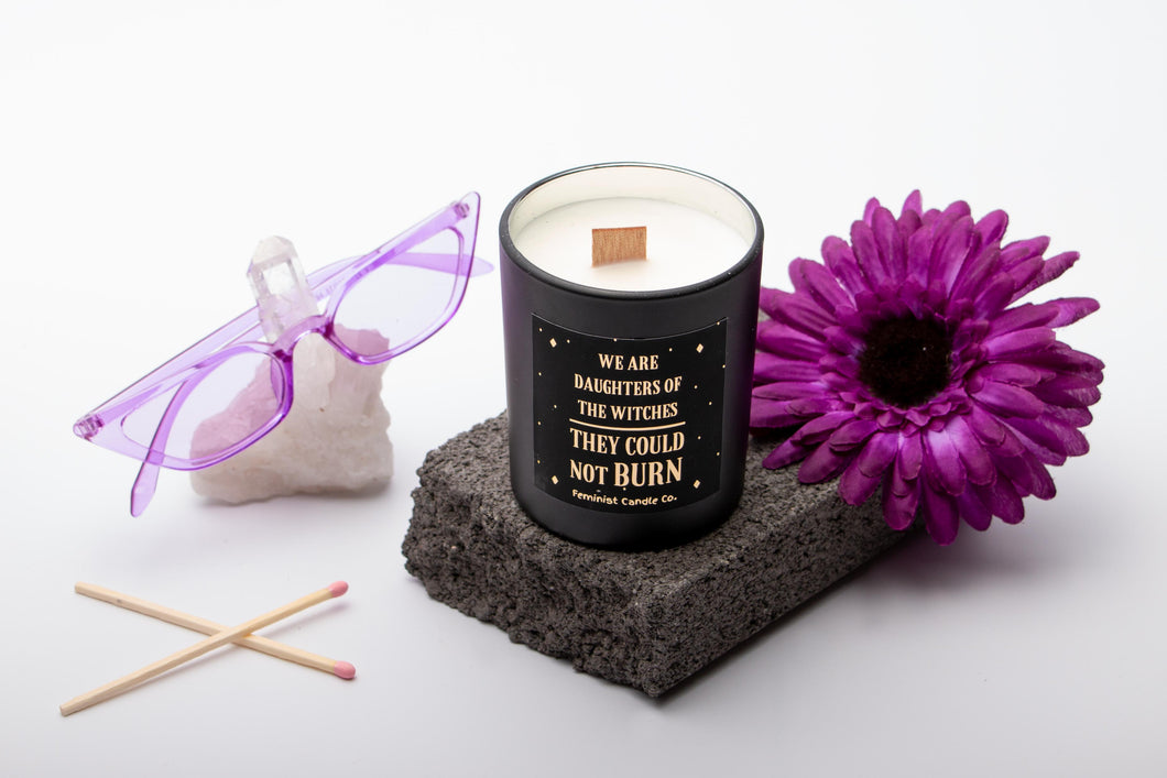 'We are the Witches' Candle (MATT BLACK)